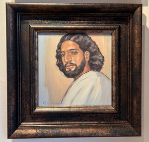 Oil Portrait of Christ II by Rose Datoc Dall.