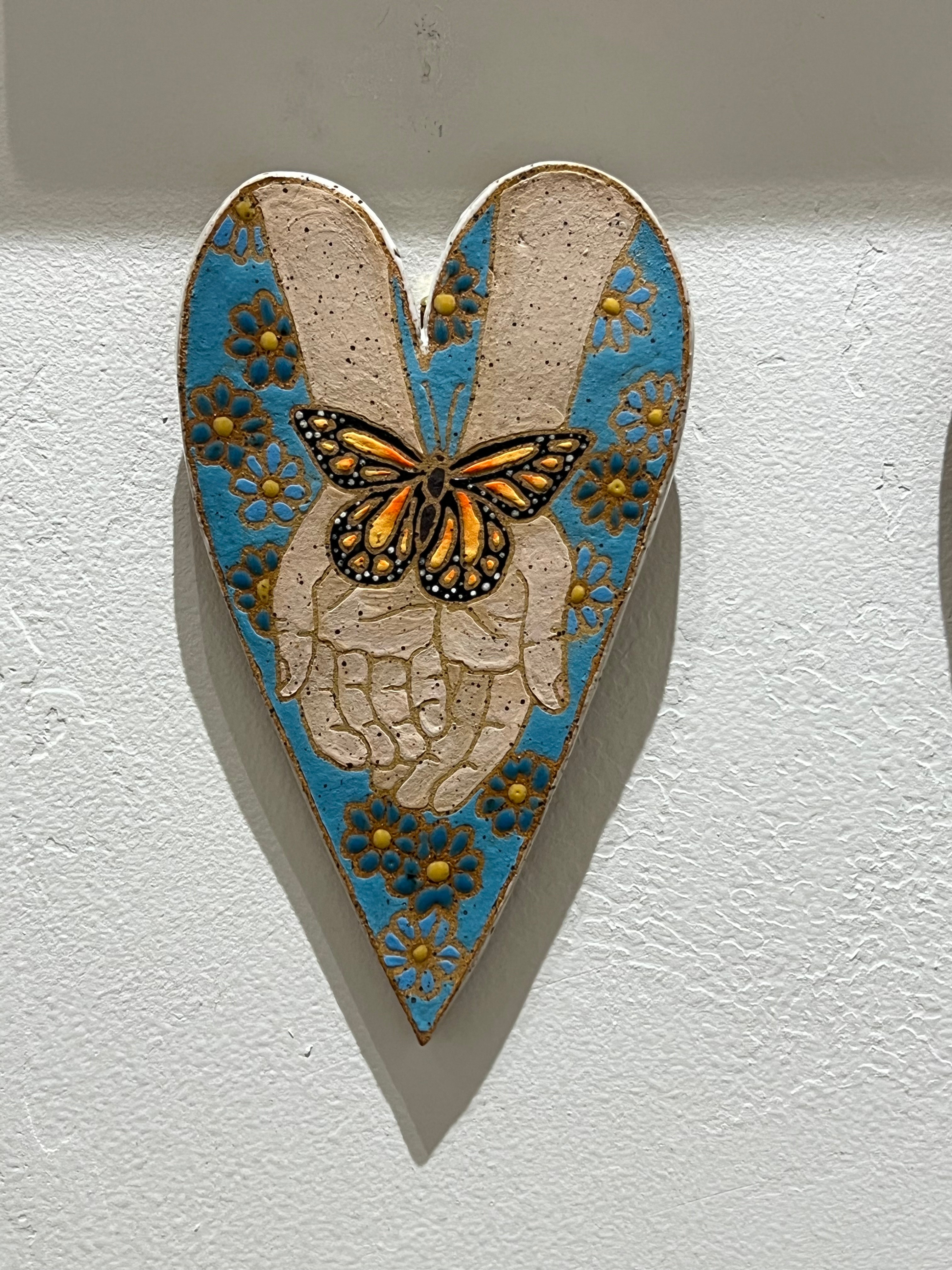 $150 Ceramic Hearts by Sadie Joy Muhlestein
