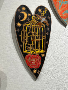 $175 Ceramic Hearts by Sadie Joy Muhlestein