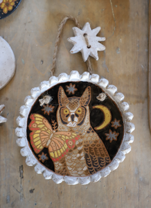 moon, moth & owl by Sadie Joy Muhlestein