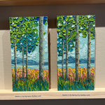 Load image into Gallery viewer, Aspens in the Spring II by Sydney Lund
