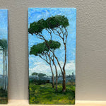 Load image into Gallery viewer, Pinus Pinea-Italian Stone Pine trees by Julie Ann Lake-Díaz
