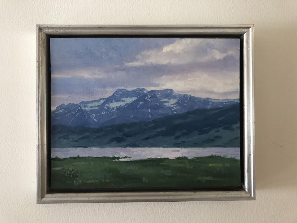 Leaving Midway - Mt. Timpanogos by McKenzie S. Paxton