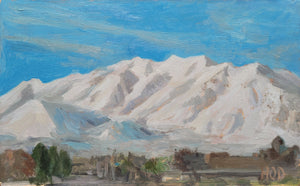 Timpanogos in White by Henry DeGroff