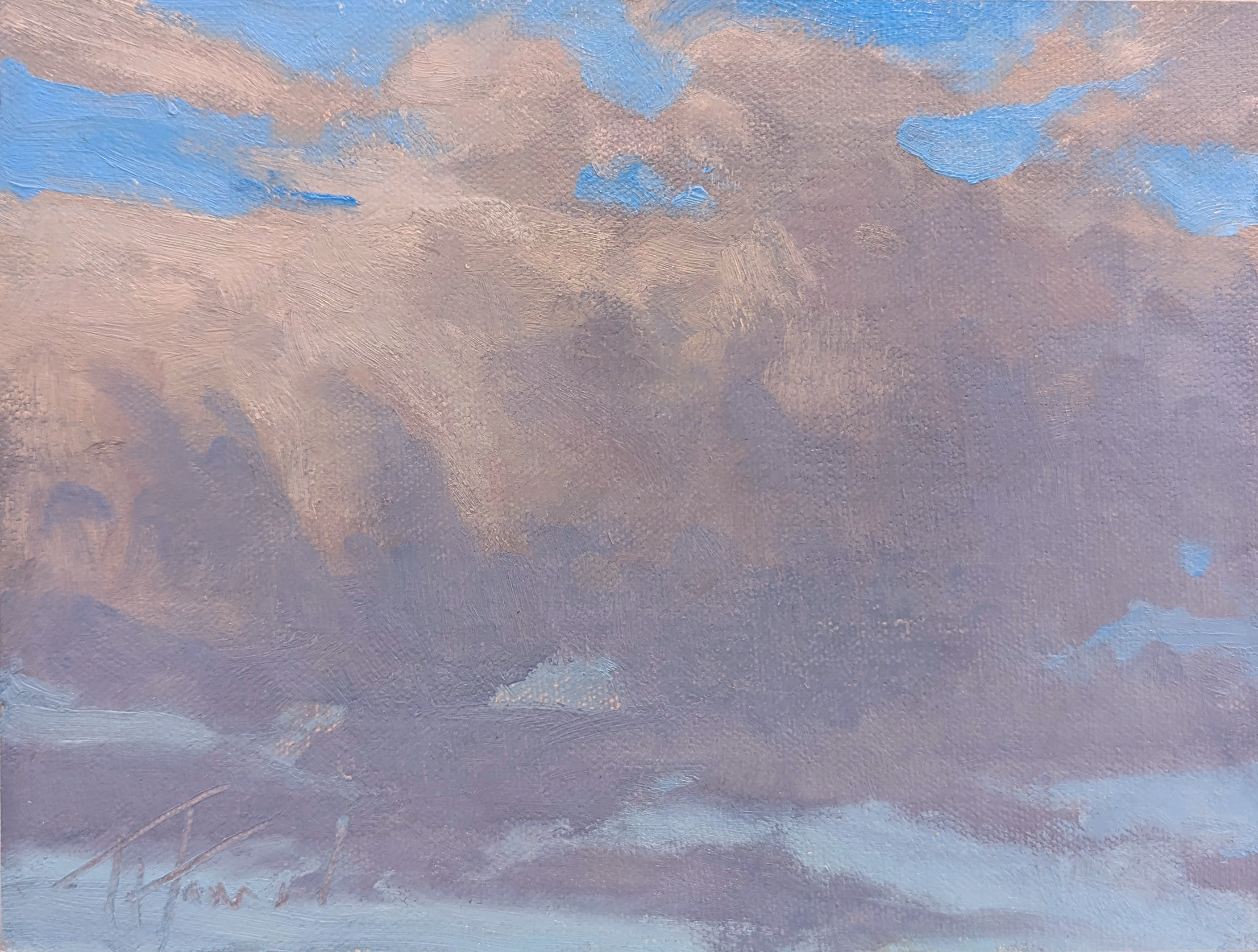 Cloudscape Study, Trevor Howard