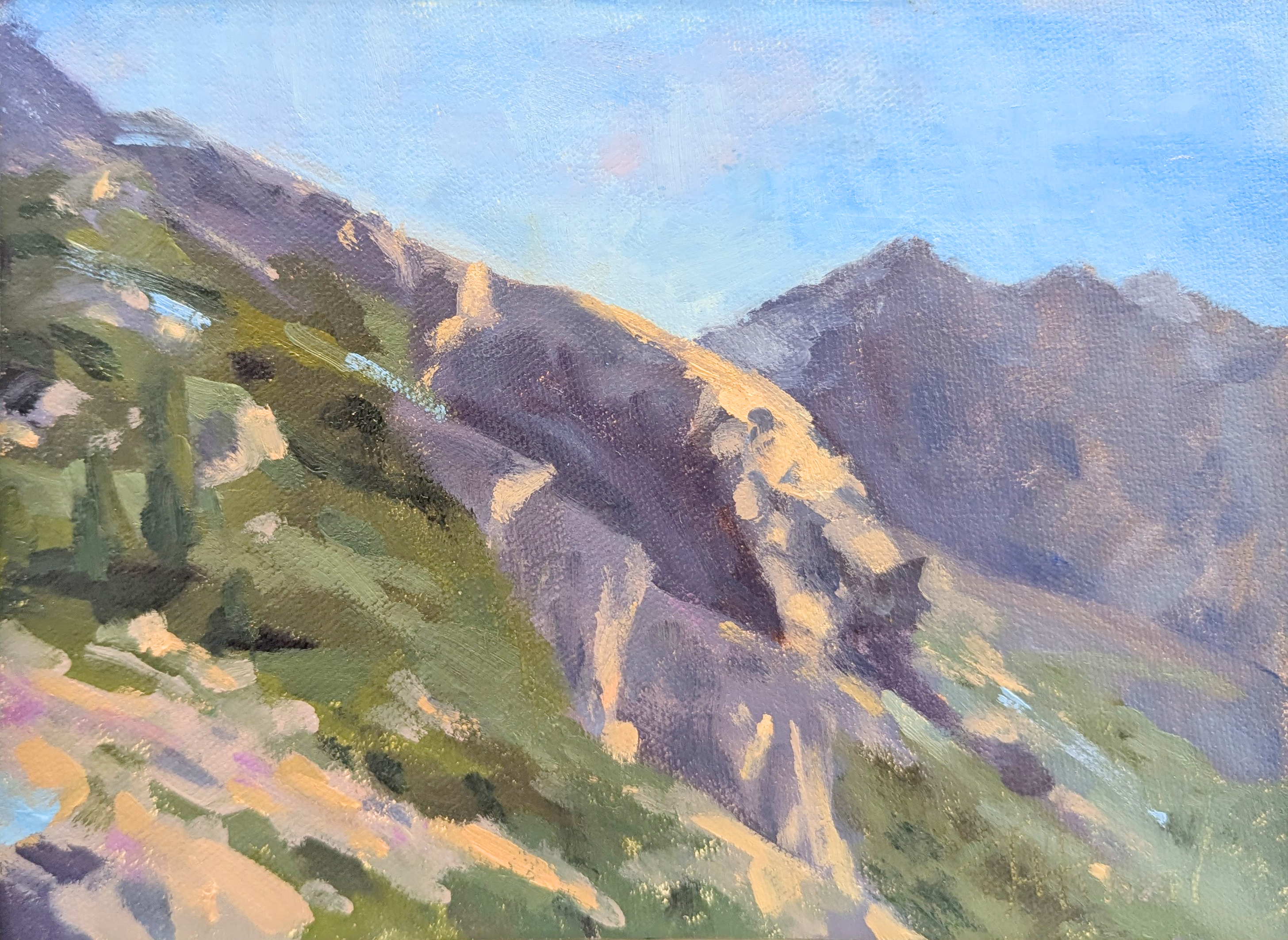 Mountain Hill Study, Trevor Howard