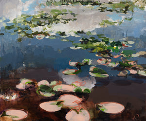 Pink Lilies by Mark Crenshaw