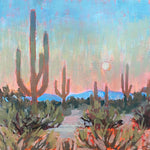 Load image into Gallery viewer, Saguaro Sunset by Sarah Anne Wilson

