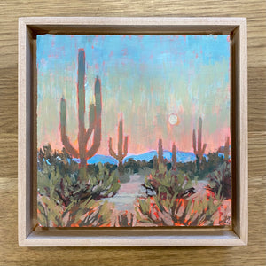 Saguaro Sunset by Sarah Anne Wilson