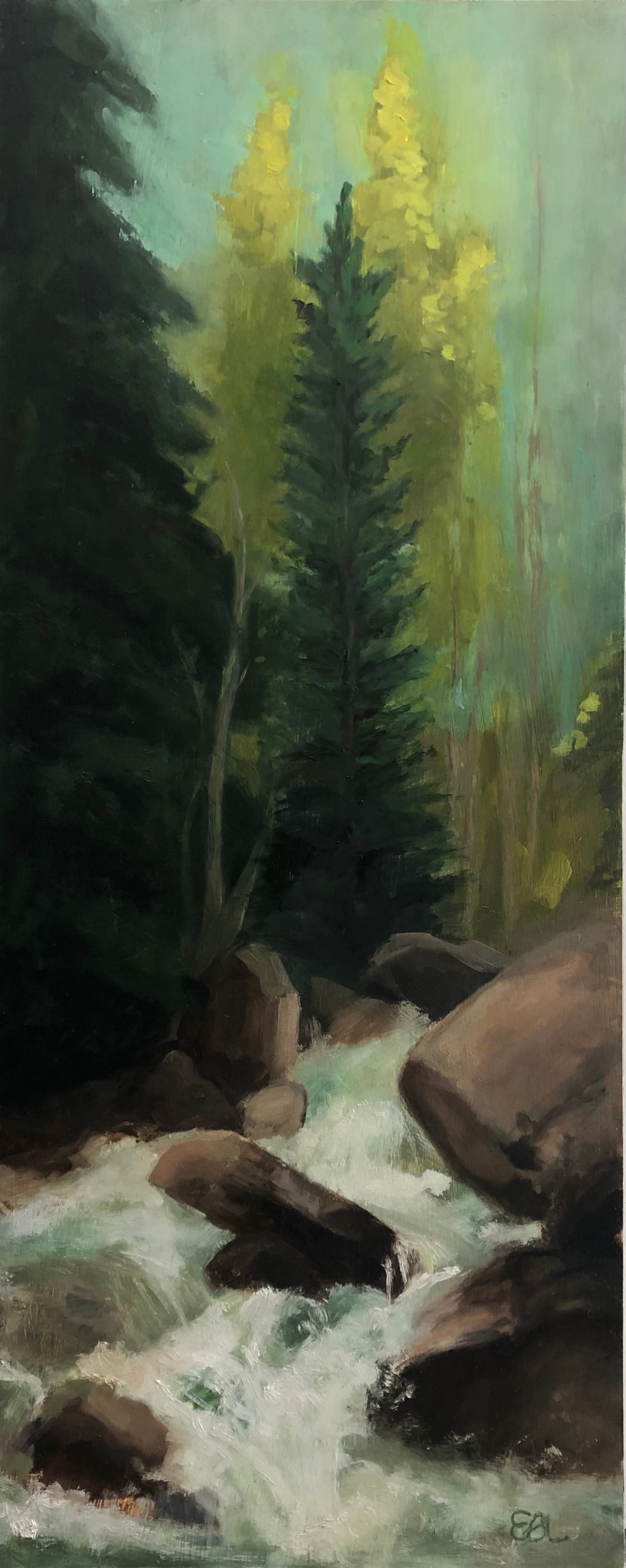 Little Cottonwood Creek by Emilie Buck Lewis