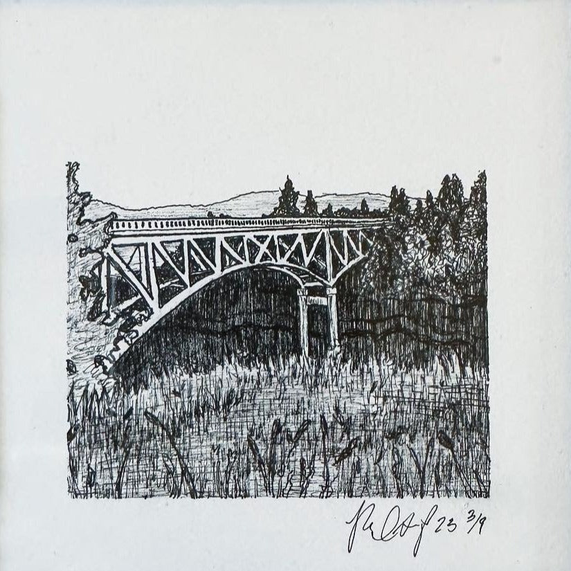 Montana Bridge by Raquel Awerkamp