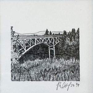 Montana Bridge by Raquel Awerkamp
