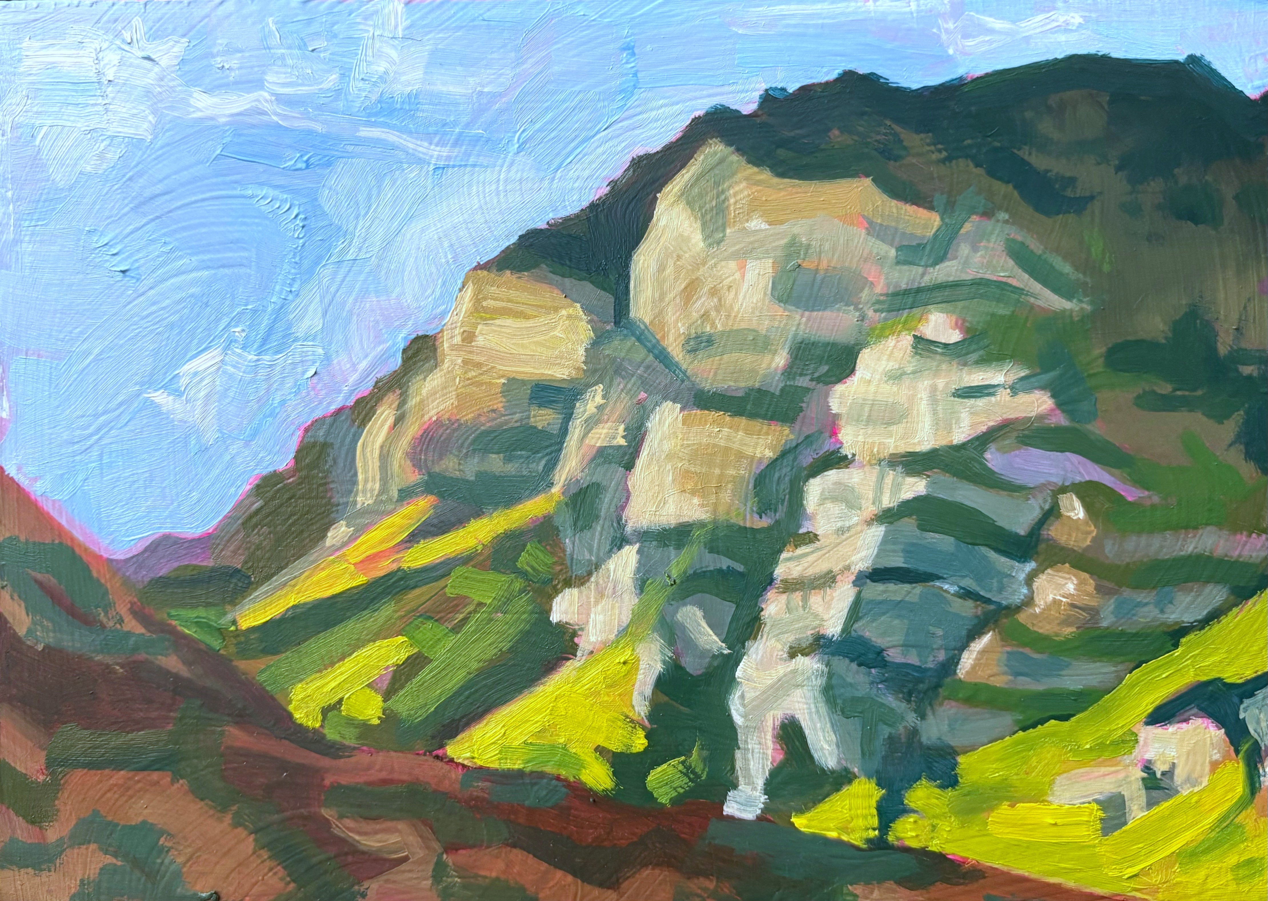 Ashley Savage, Mountains from Nunns View