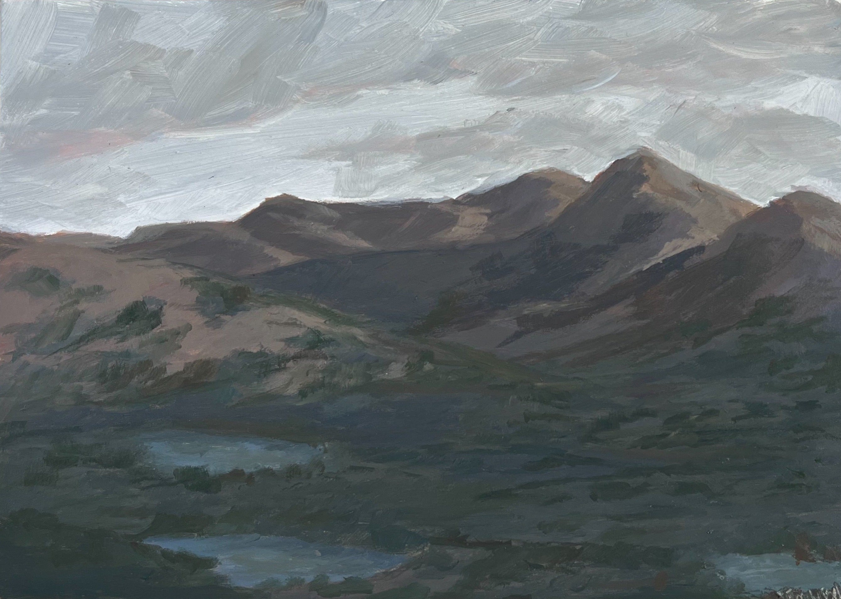 Mountain Lakes by Emily Bell