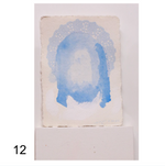 Load image into Gallery viewer, Works on Paper (5 x 7): Cristo (Blue Veil) Series
