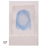 Load image into Gallery viewer, Works on Paper (5 x 7): Cristo (Blue Veil) Series
