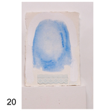 Load image into Gallery viewer, Works on Paper (5 x 7): Cristo (Blue Veil) Series
