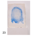 Load image into Gallery viewer, Works on Paper (5 x 7): Cristo (Blue Veil) Series
