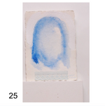 Load image into Gallery viewer, Works on Paper (5 x 7): Cristo (Blue Veil) Series
