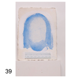 Load image into Gallery viewer, Works on Paper (5 x 7): Cristo (Blue Veil) Series
