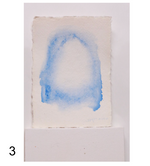 Load image into Gallery viewer, Works on Paper (5 x 7): Cristo (Blue Veil) Series
