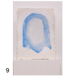 Load image into Gallery viewer, Works on Paper (5 x 7): Cristo (Blue Veil) Series
