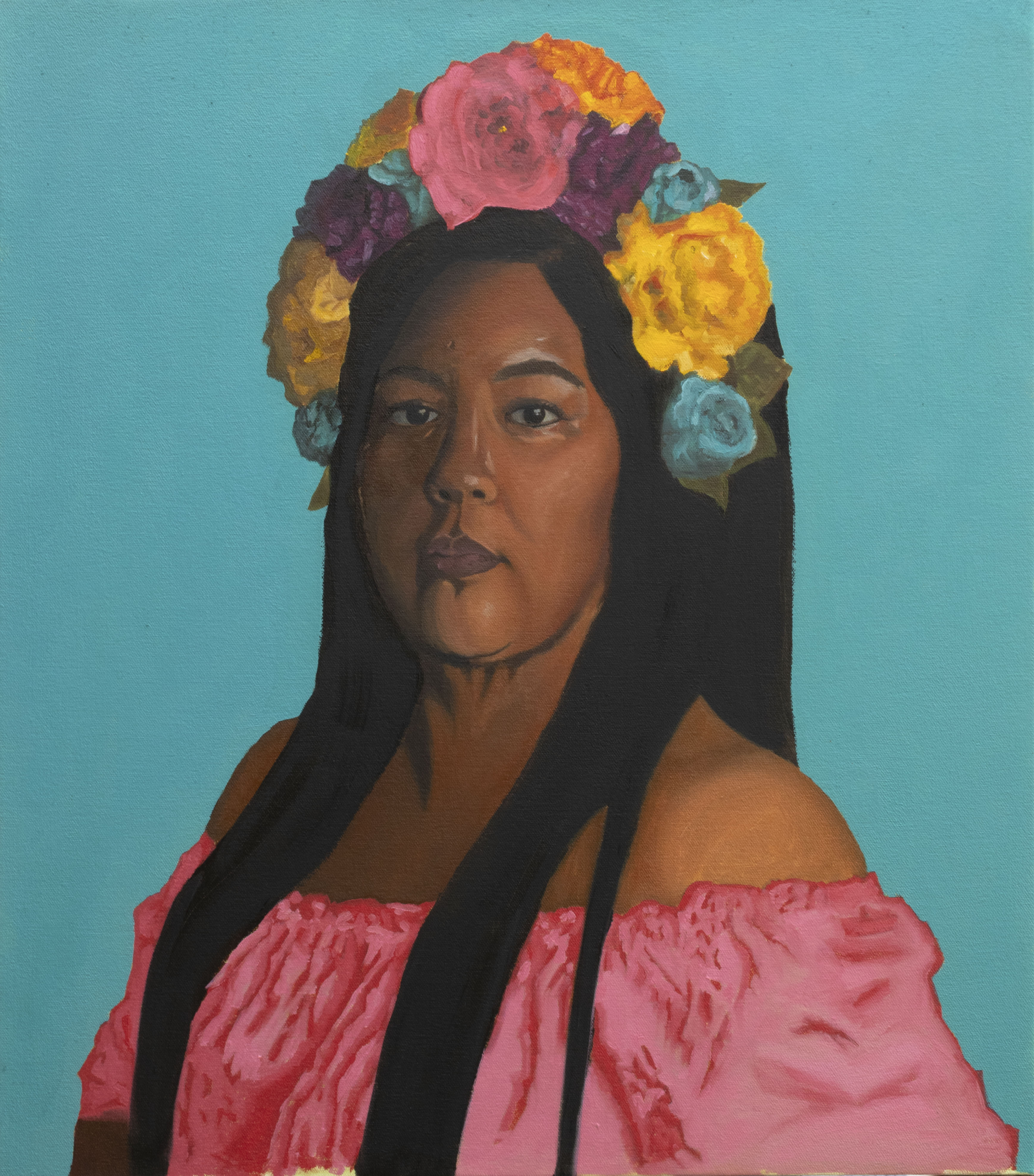Morena Empoderada/Empowered Brown-Skinned Woman, Crystal Gonzalez Callison