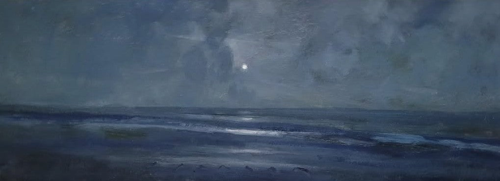 Erin Spencer, Full Moon at Low Tide
