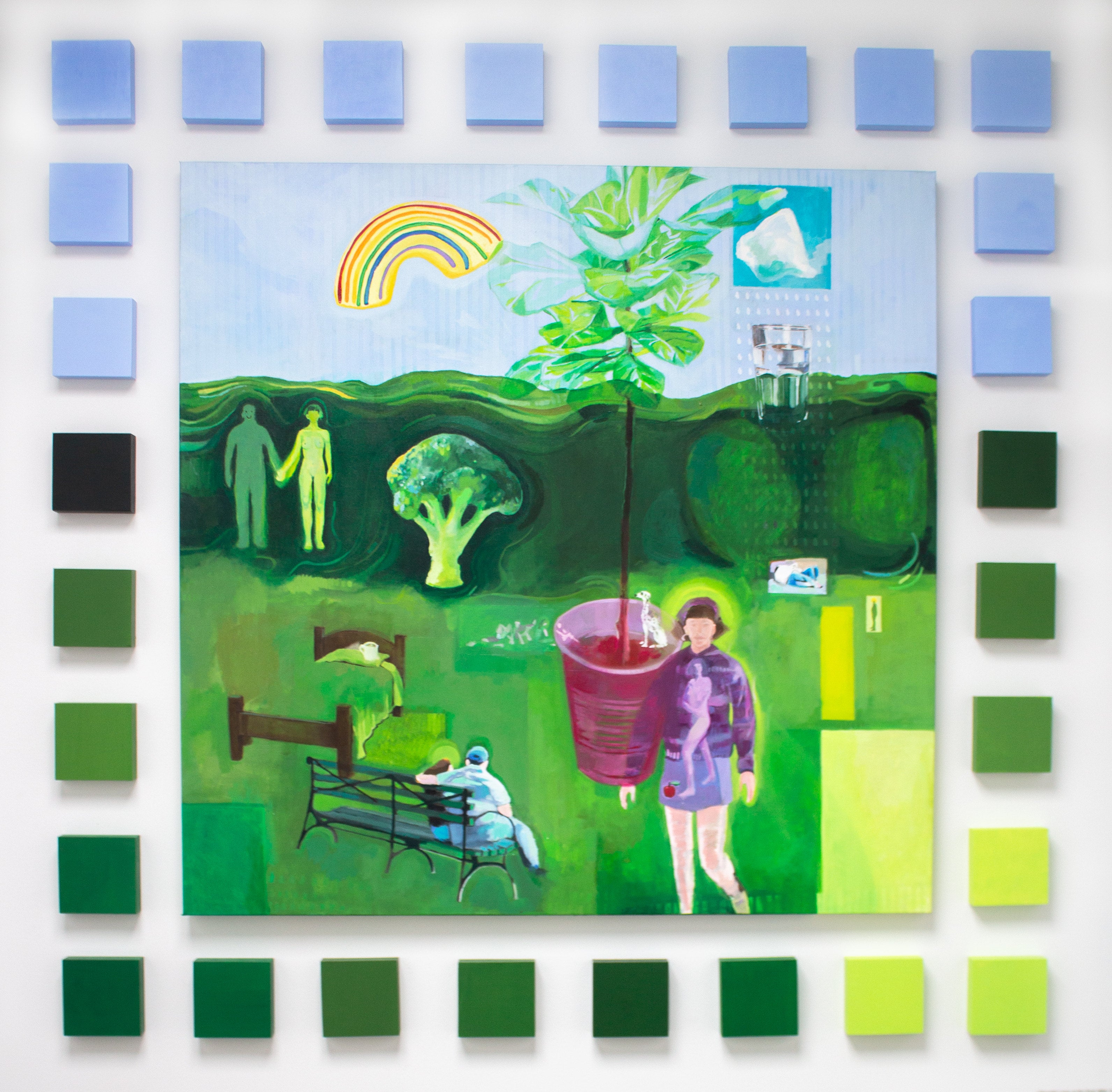 Exiting the Garden ( I thought I was at the park with you but really I was at the park by myself ), Eleanor Tribe