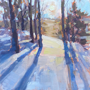 Winter Sunset by Sarah Anne Wilson