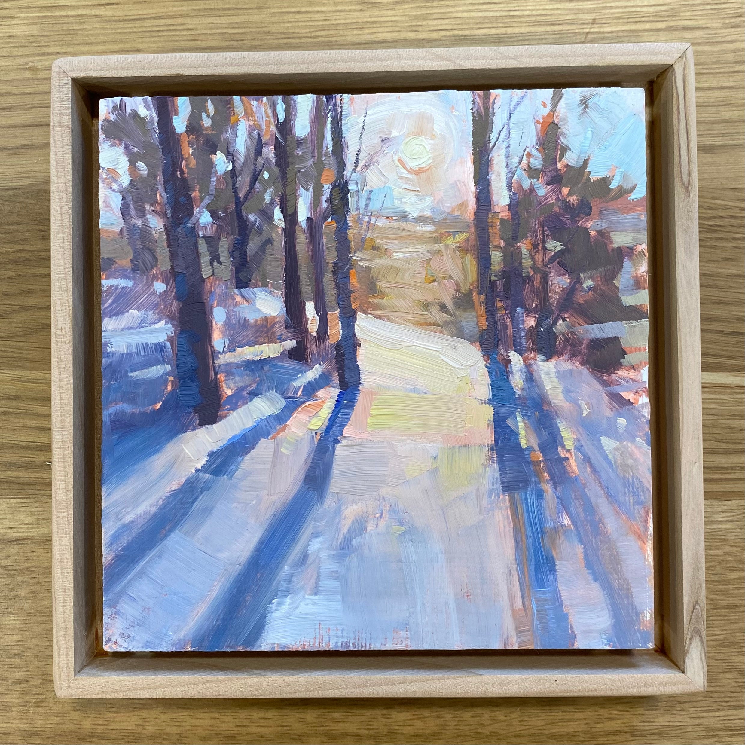 Winter Sunset by Sarah Anne Wilson
