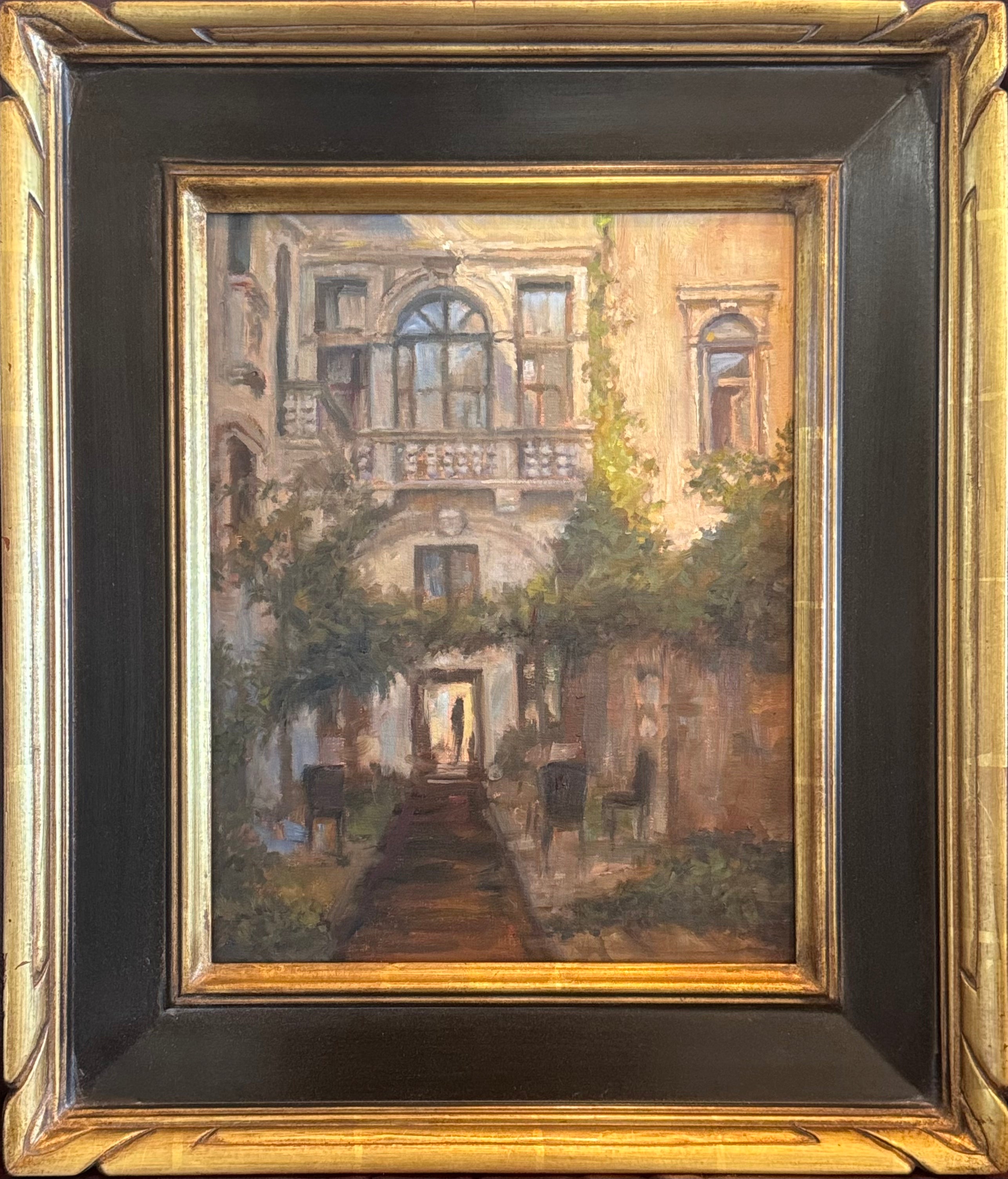 Mediterranean Courtyard, Heather Graham
