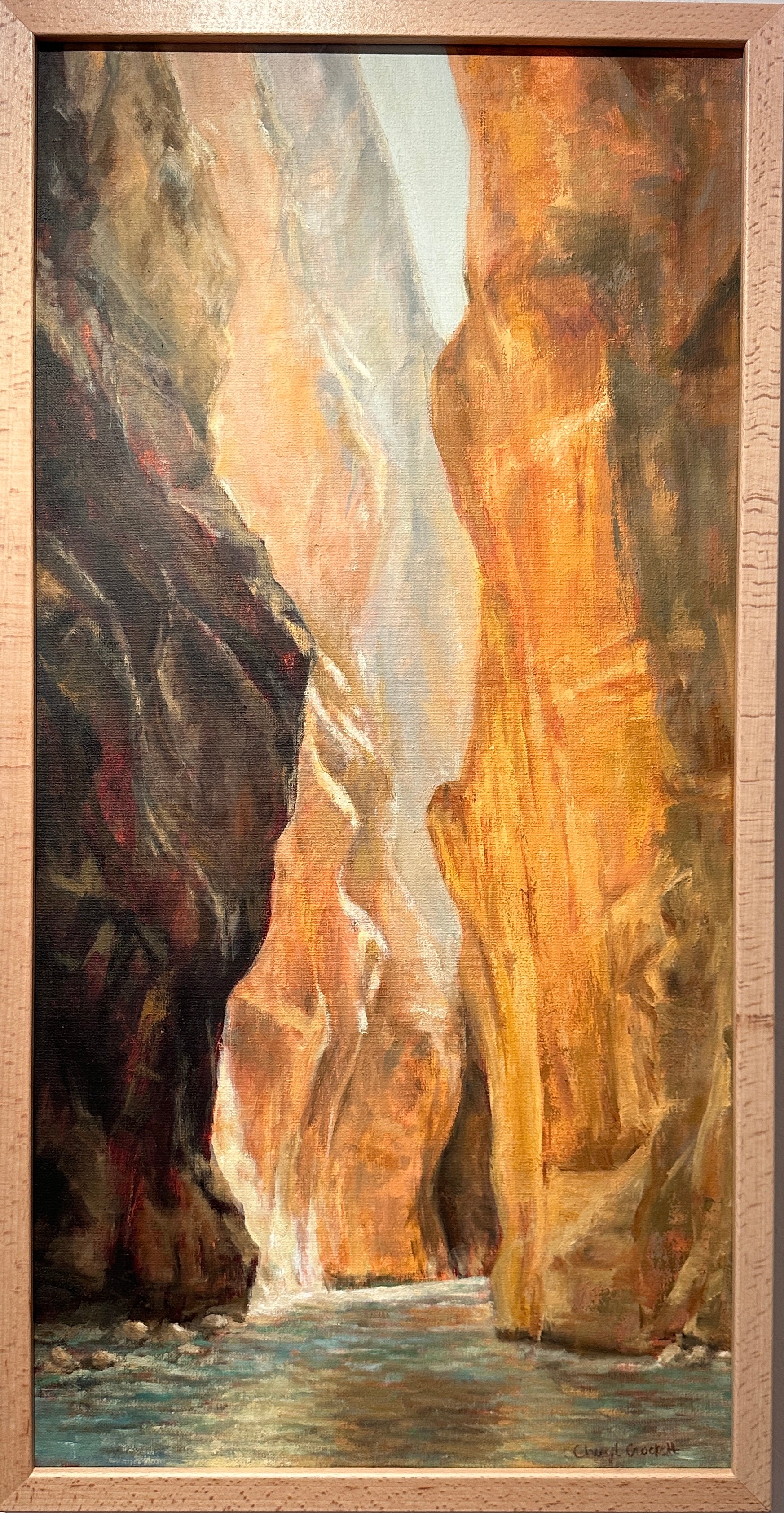 Narrows of Zion by Cheryl Crockett