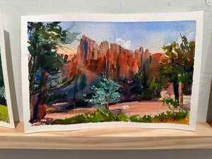 Spring in a Desert Town by Chia-le Lee