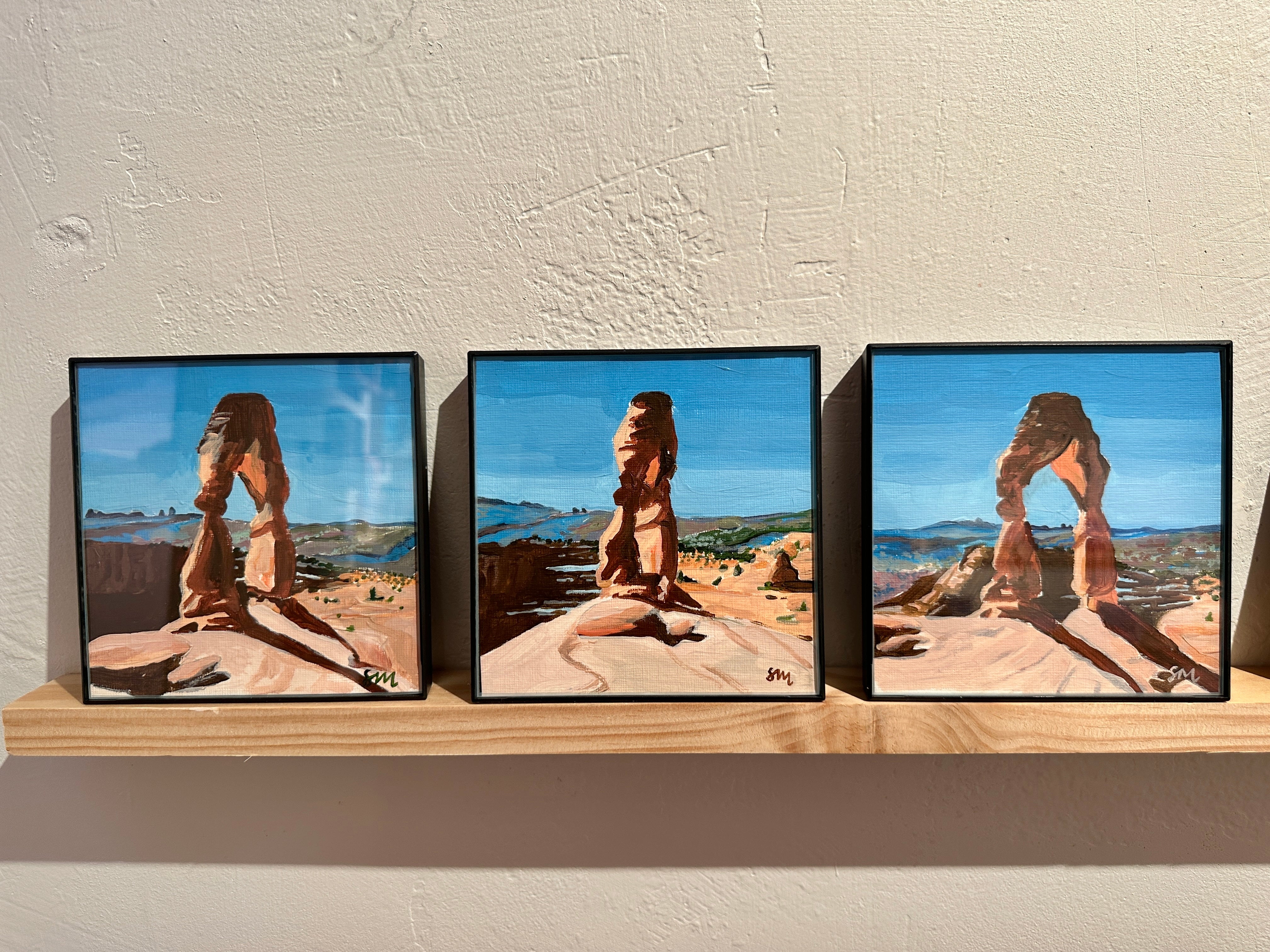 Arch 1, 2, & 3 by Sarah McDonald