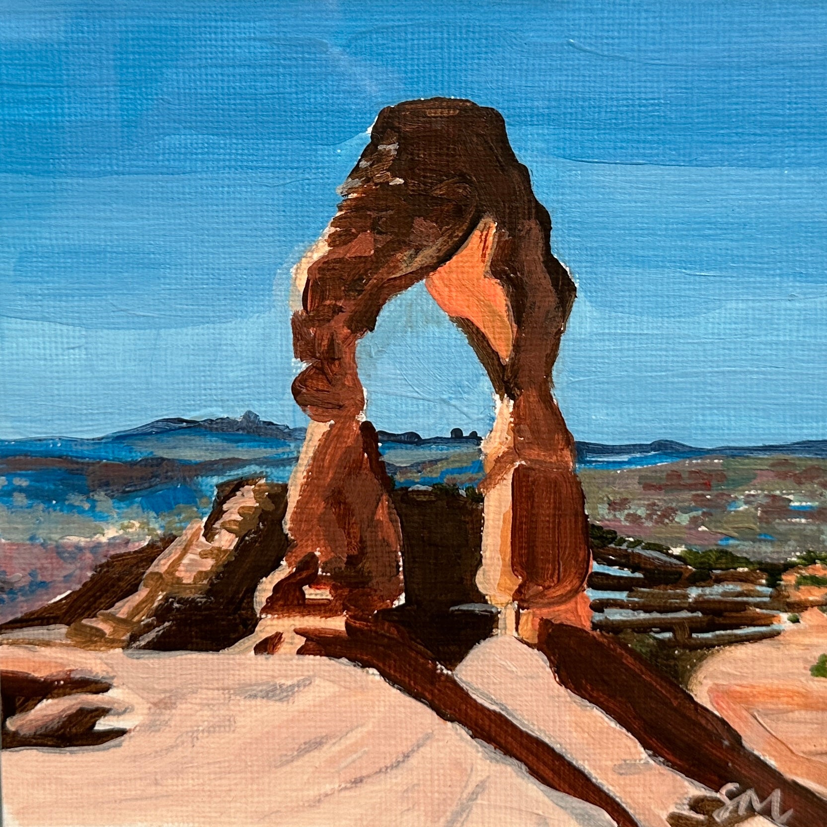 Arch 1, 2, & 3 by Sarah McDonald