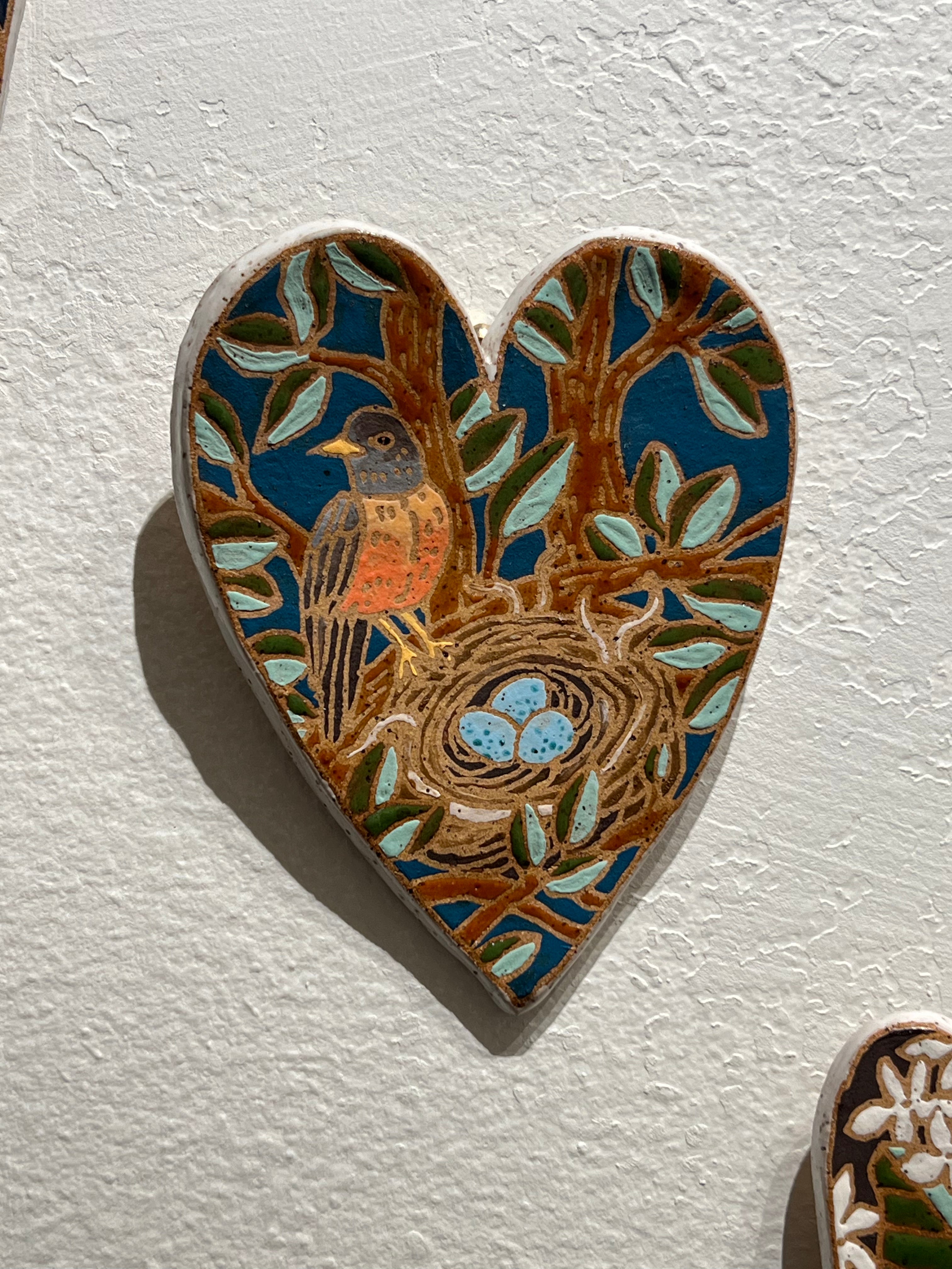 $150 Ceramic Hearts by Sadie Joy Muhlestein