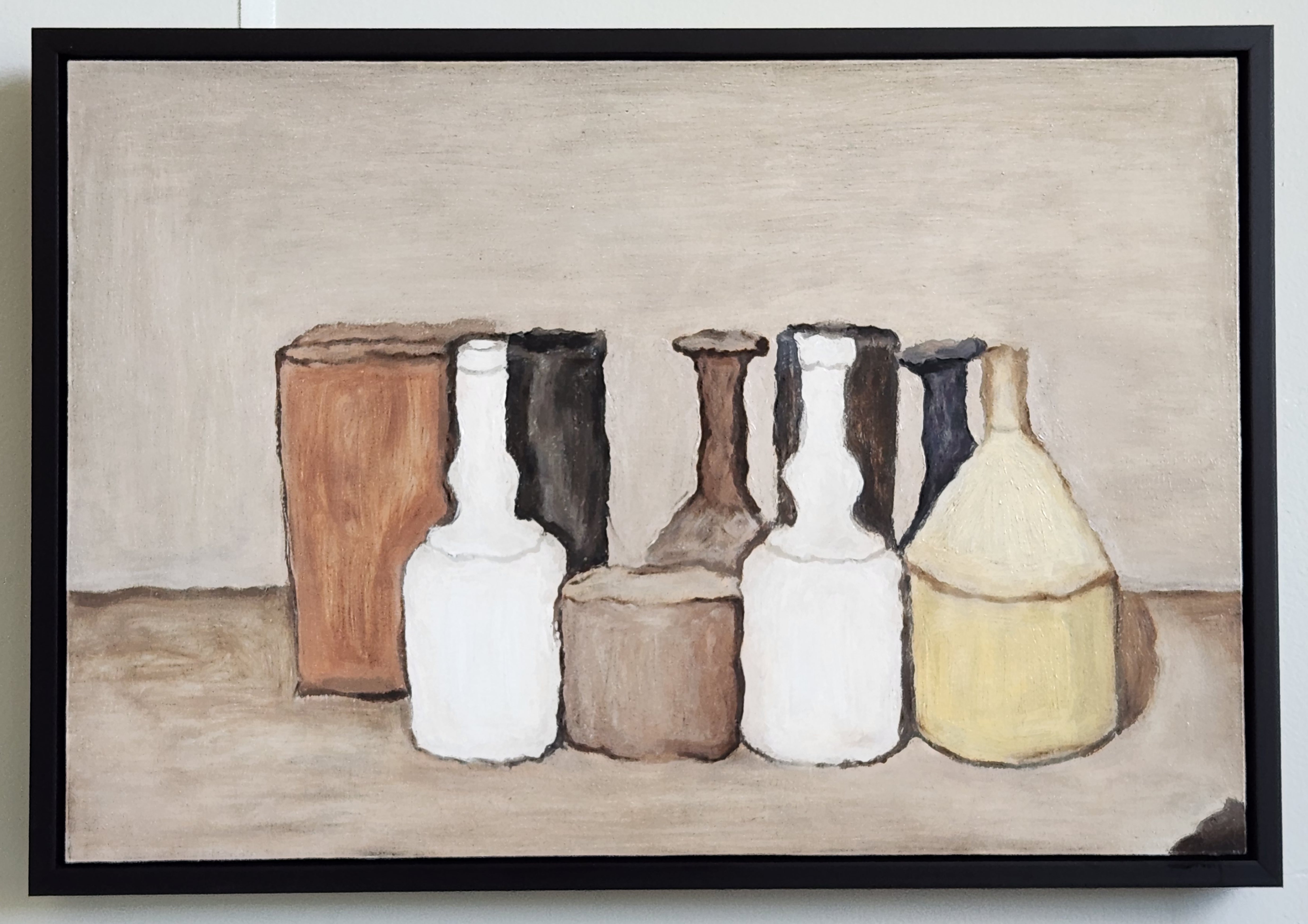 Canvas to Clay: Morandi Still Life (Natura Morta 1953) Master Copy, J. Amber Egbert