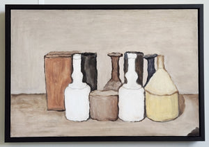 Canvas to Clay: Morandi Still Life (Natura Morta 1953) Master Copy, J. Amber Egbert