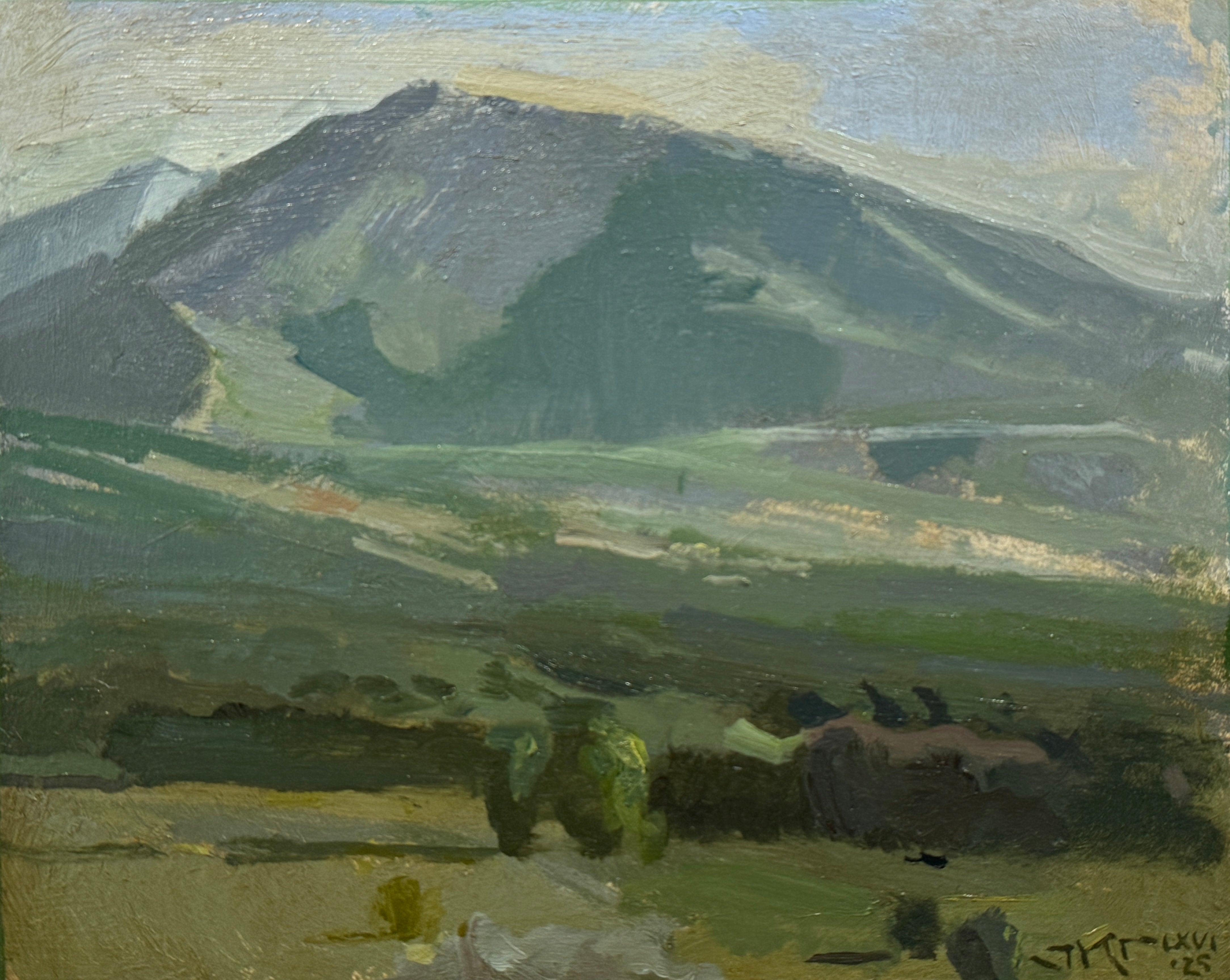 J. Kirk Richards, Green Slopes on Dry Mountain