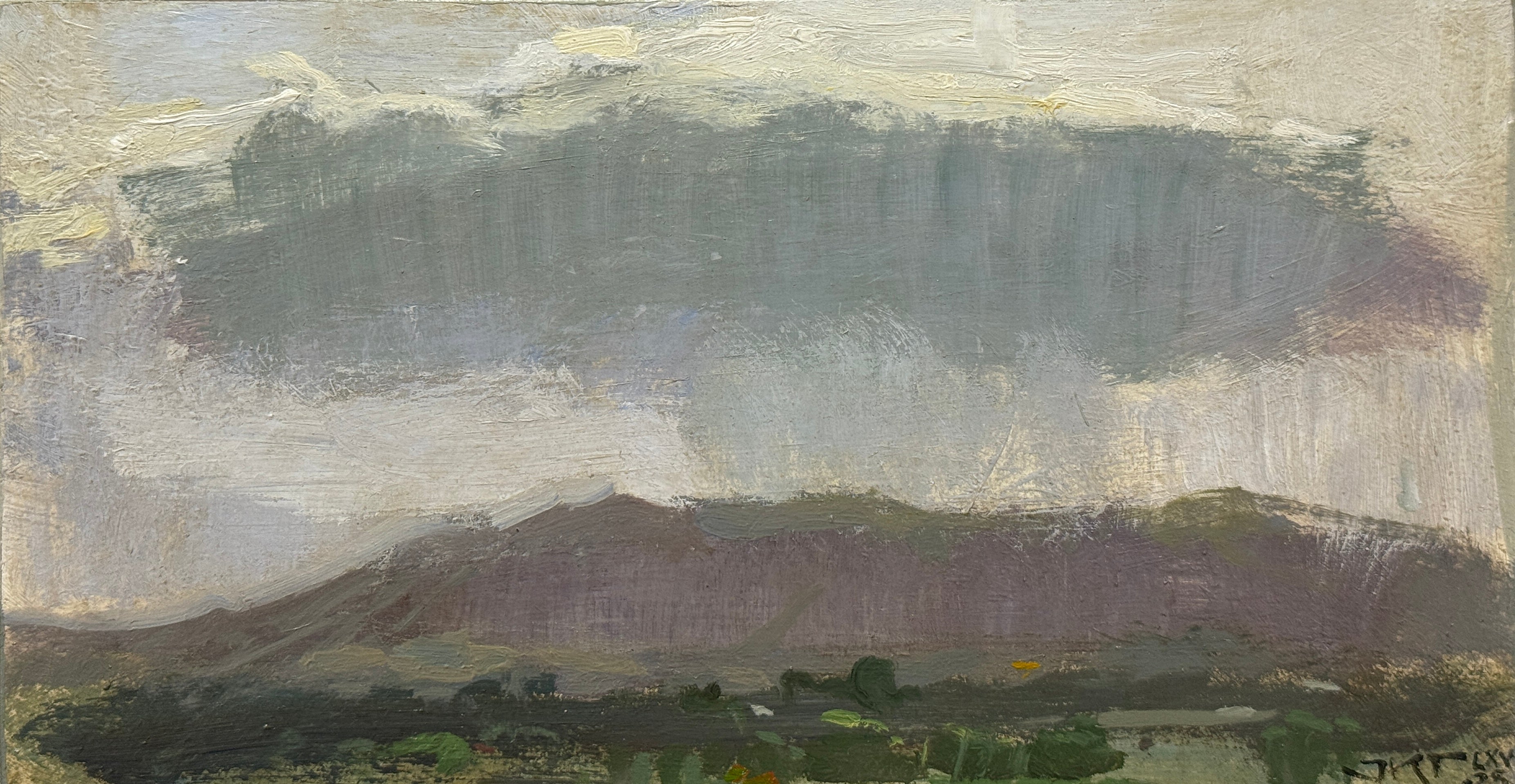 J. Kirk Richards, Summer Rain Over West Mountain