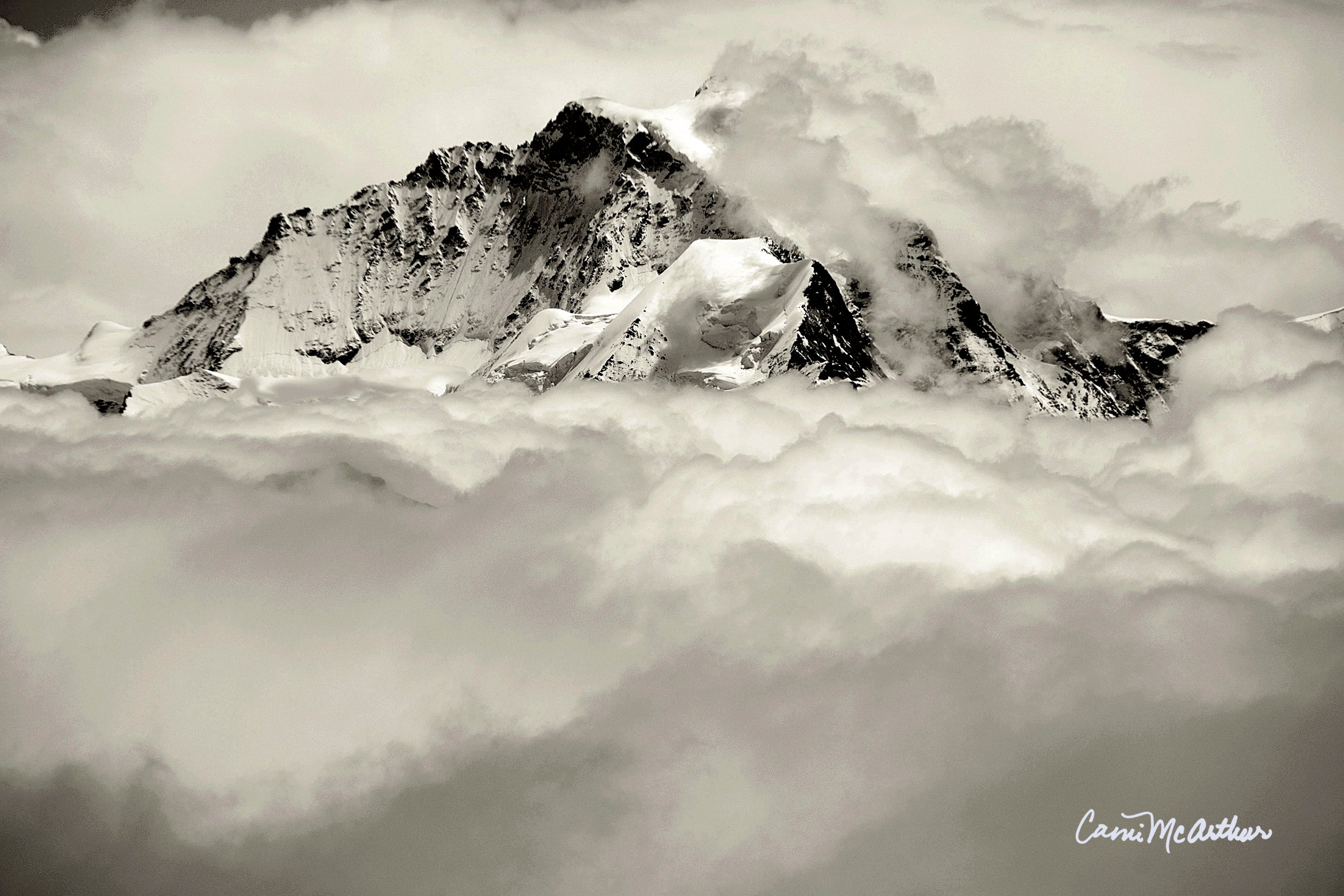 Jungfrau Mountain, Switzerland by Camilla McArthur