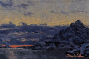 Kevin Wallace, Lofoten Sunset