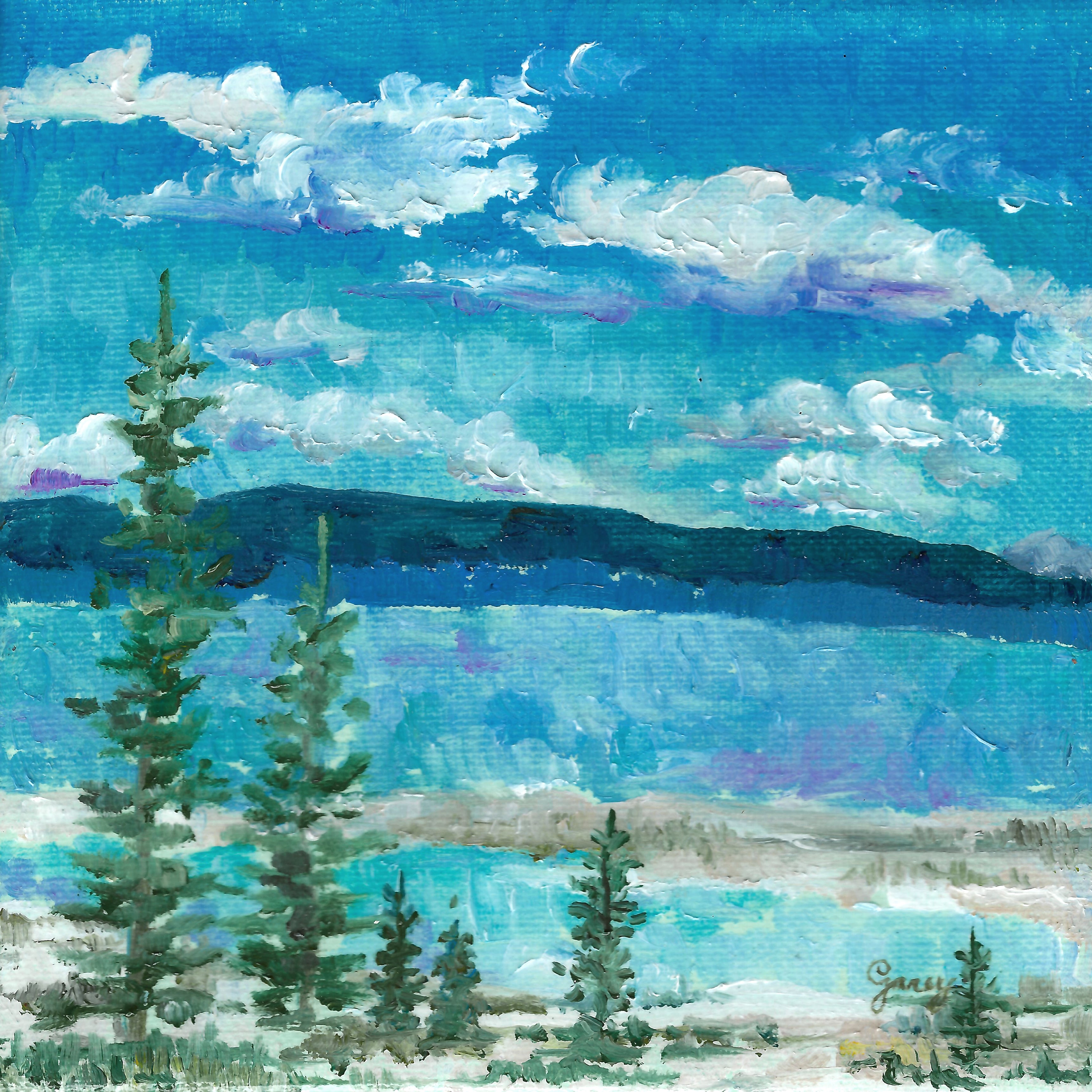 Lakeside View by Maddi Garey