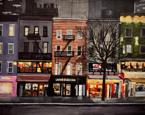 Friday night on 2nd Ave., Leslie M. W. Graff