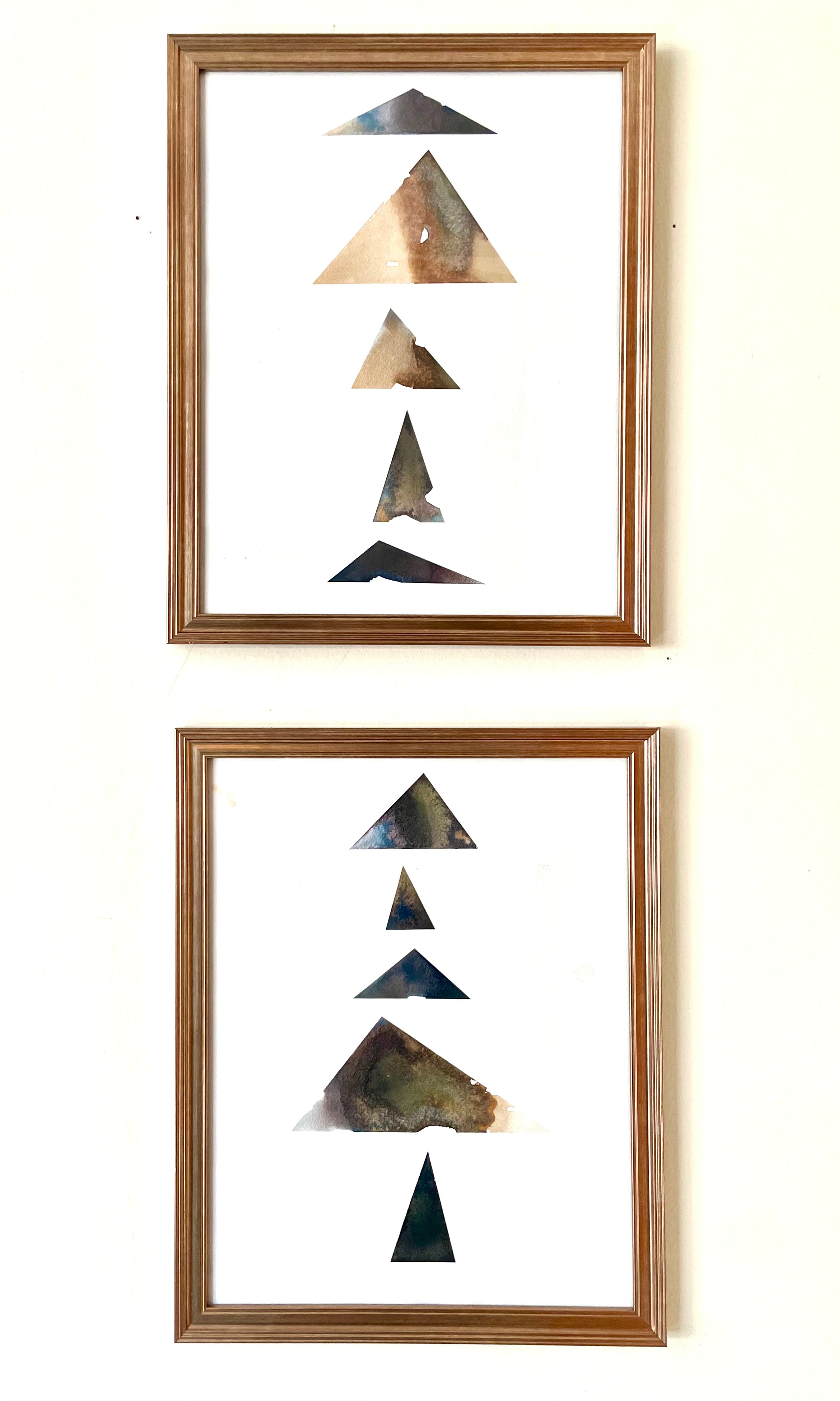 Iterations Diptych, Maggie Golightly Haslam