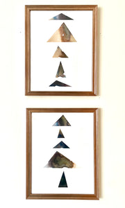 Iterations Diptych, Maggie Golightly Haslam