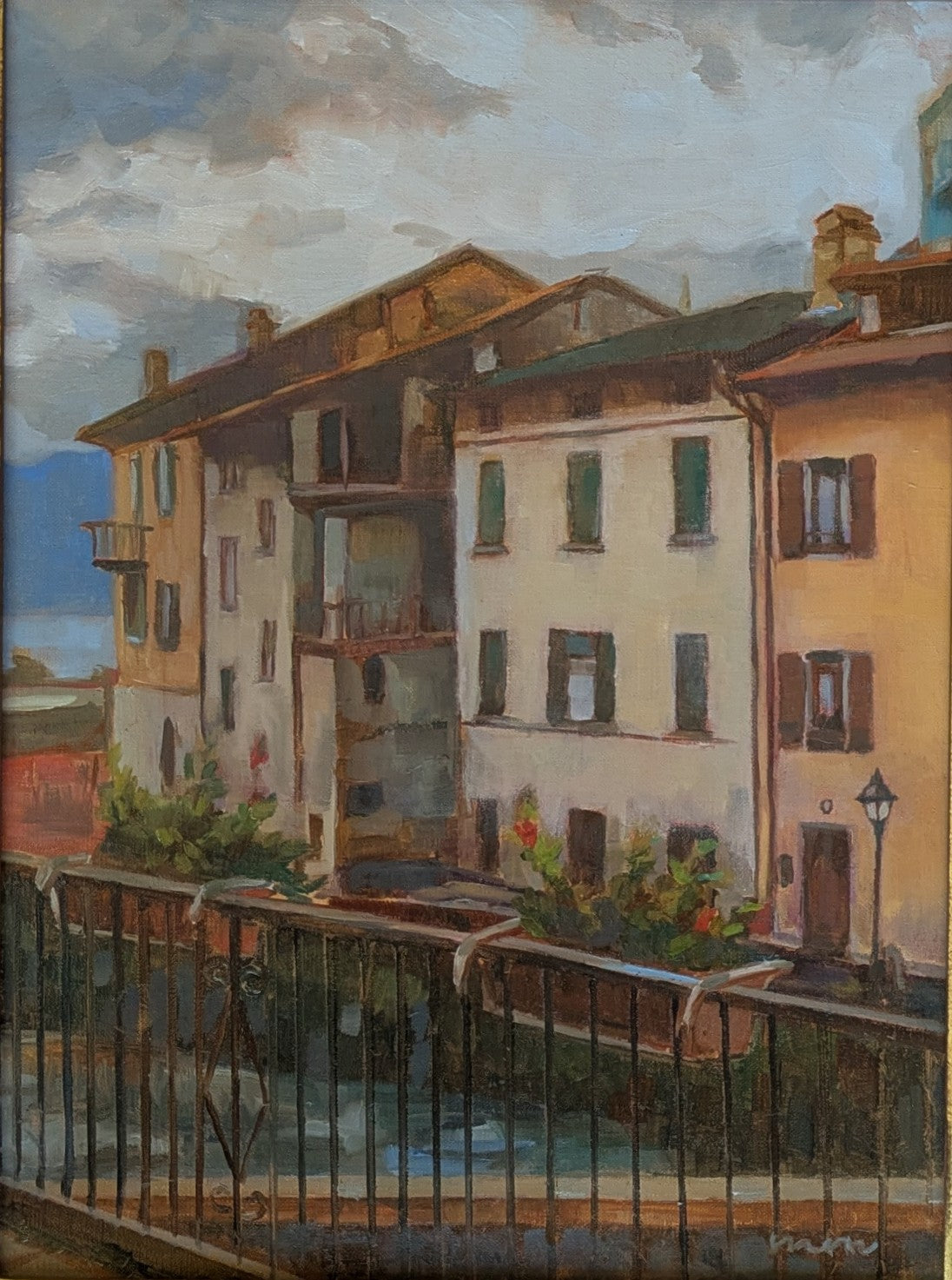 Evening on Lake Como, Maureen Merrell