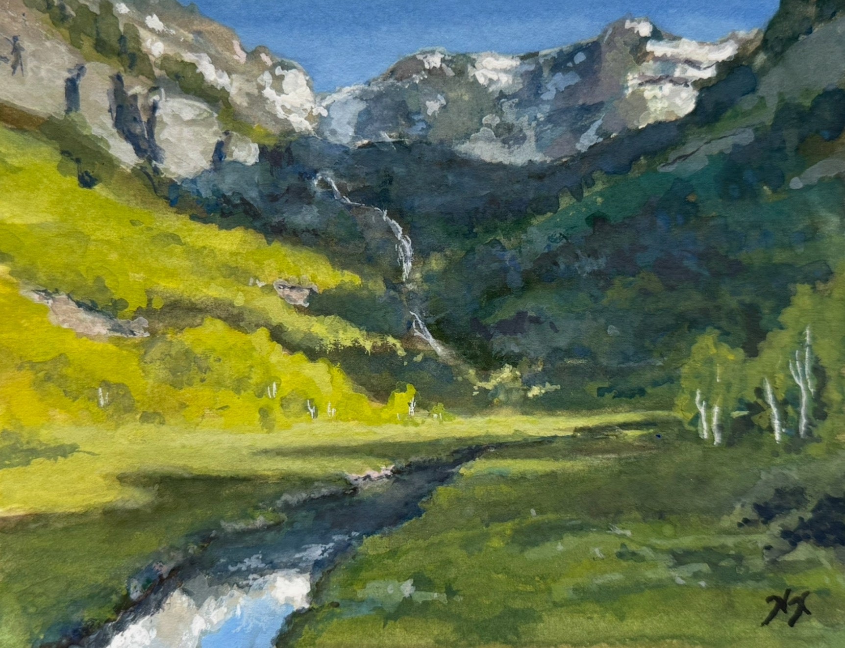 Noah Kellmer, View at Timpanooke Meadow