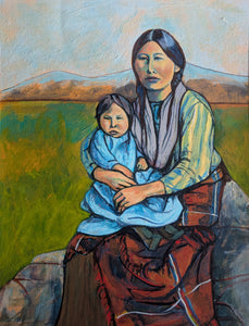 A Native American Mother, Sarah Maynard